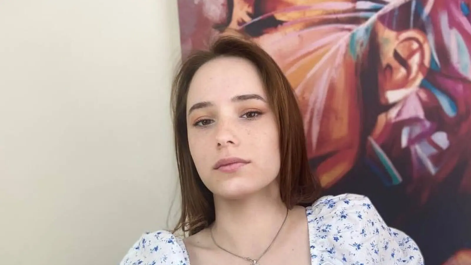  RELATED VIDEOS - WEBCAM BellJanne STRIPS AND MASTURBATES